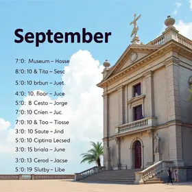 horários de museus, Sesc e teatros