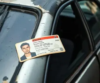CNH encontrada em carro carbonizado