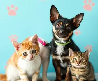 feira de adoção de cães e gatos